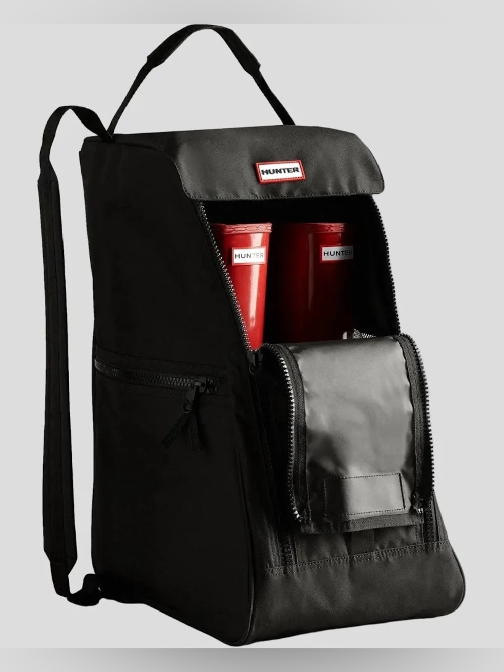 Hunter Nylon Tall Boot Bag Black - NWT